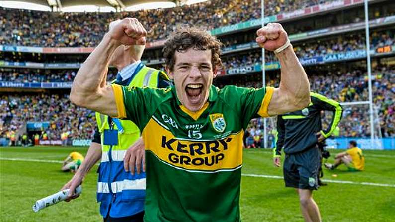 Kerry Minor Channels Tadhg Kennelly Lifting Tom Markham Cup