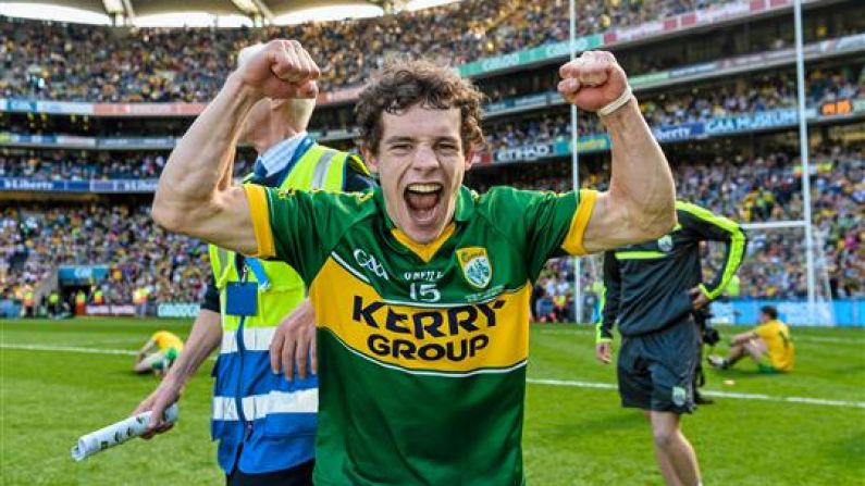 Kerry Minor Channels Tadhg Kennelly Lifting Tom Markham Cup