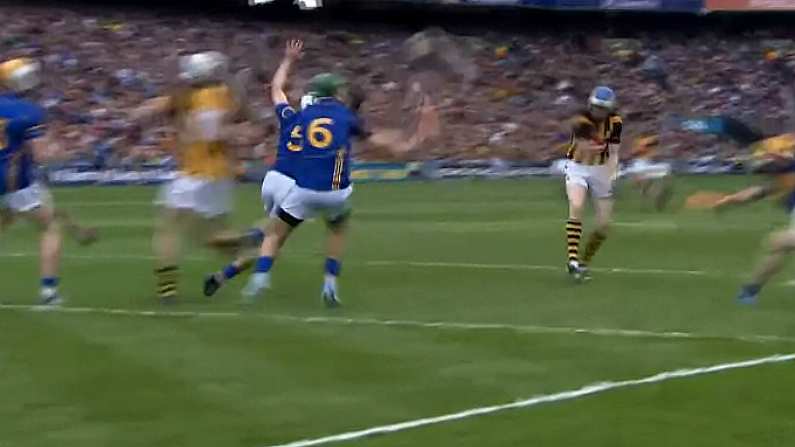 GIF: T.J. Reid Rocket Gives Kilkenny A Narrow Lead Over Tipperary