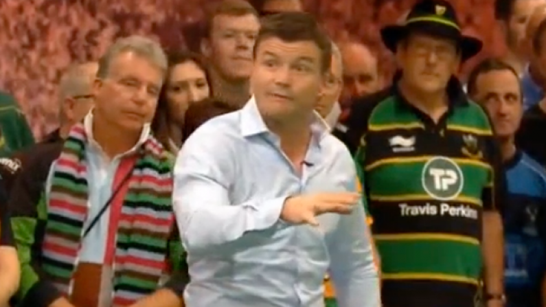 Video: Brian O'Driscoll Gets Down To Some Coaching During His BT Sport Debut