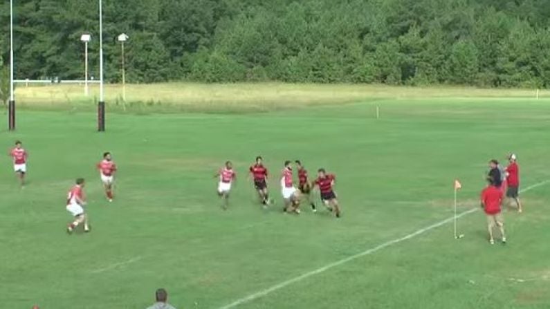 Video: The Most Crowd-Pleasing Piece Of Rugby Skill You'll See Today