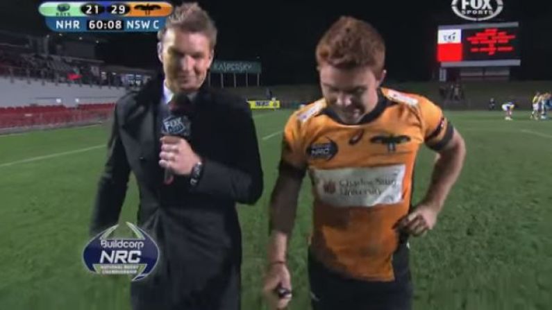 Fox Sports Are Now Doing 'In-Game Interviews' With Rugby Players