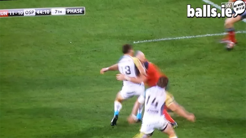 GIF: Paul O'Connell Activates Beast Mode