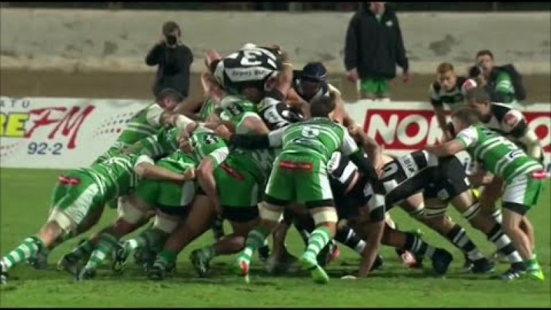 Video: This Might Be The Most Impressive Scrum We've Seen This Year