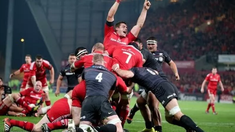 Video: A Behind The Scenes Look At Munster v Saracens