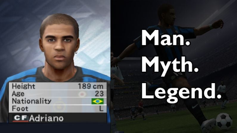 What Made Adriano So Damn Good In Pro Evo? A Statistical Analysis