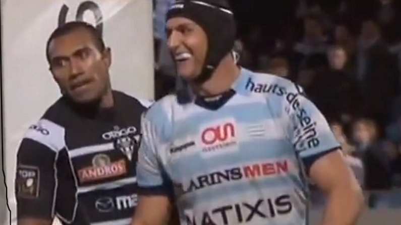 Magnificent Offload-Tastic Length Of The Pitch Try From Racing Metro