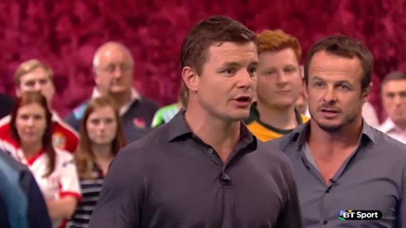Video: Brian O'Driscoll Explains One Of His Favourite Rugby Moves