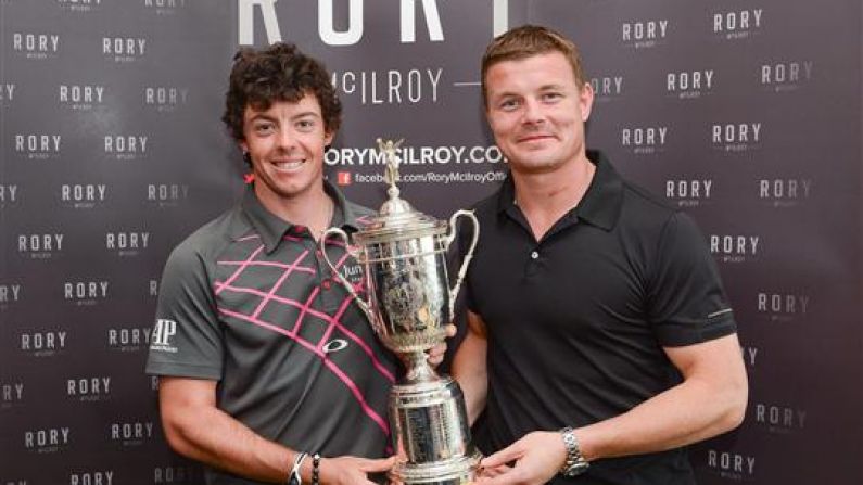 Rory McIlroy Got Burned By Brian O'Driscoll On Twitter