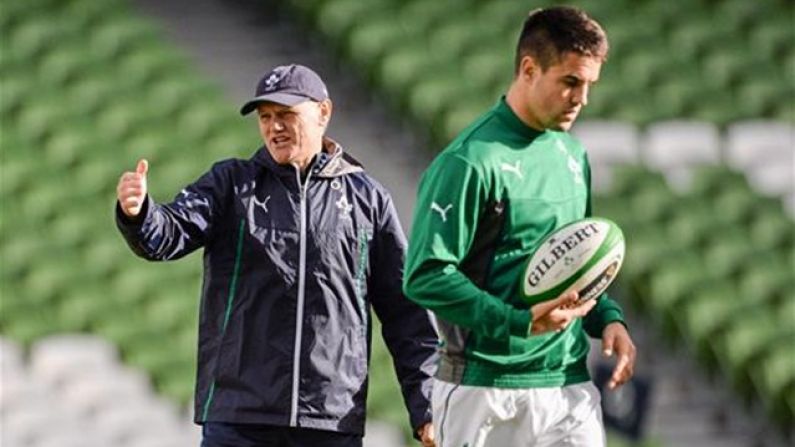 Did Joe Schmidt Really Say This Brilliant Line To Conor Murray After Saturday's Game?