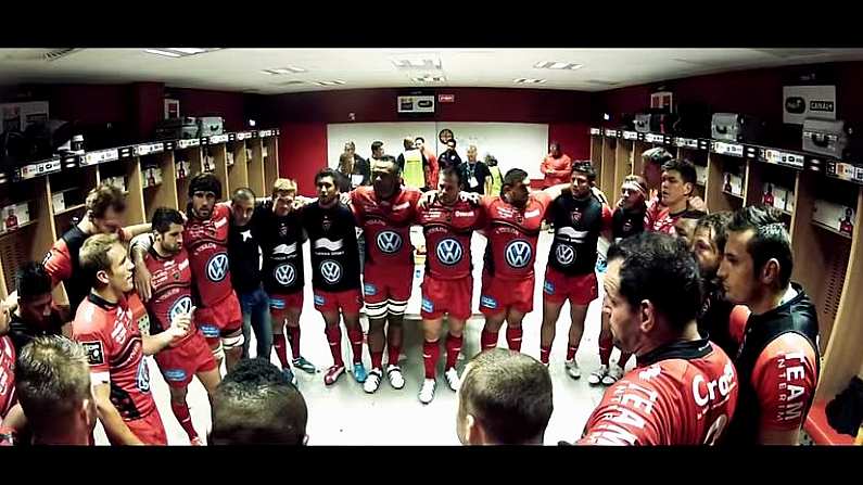 Video: Jonny Wilkinson Delivers Rousing Top 14 Semi-Final Half Time Speech