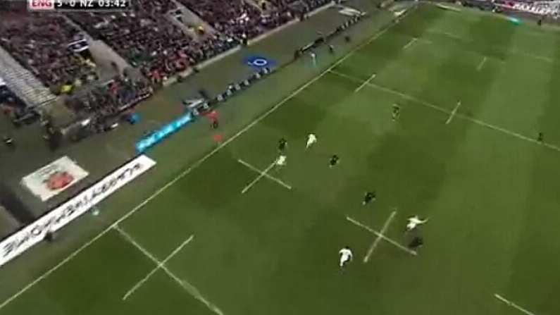 GIF: England's Jonny May Makes The New Zealand Defence Look Like Amateurs