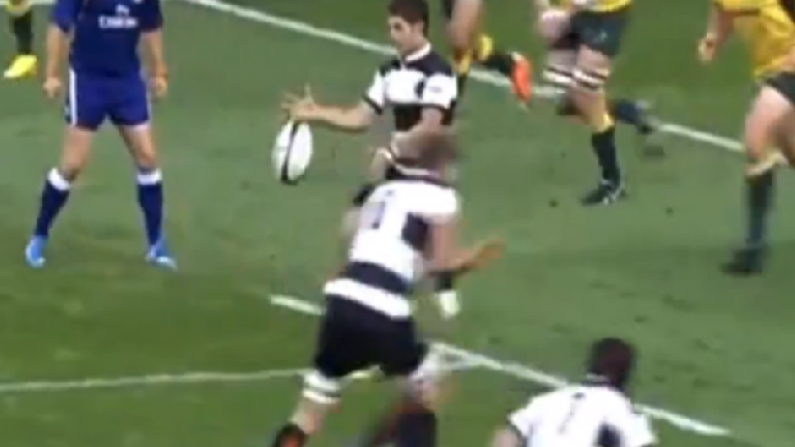 Video: A Moment Of Rugby Genius From The Baa-Baas' Tomas Cubelli