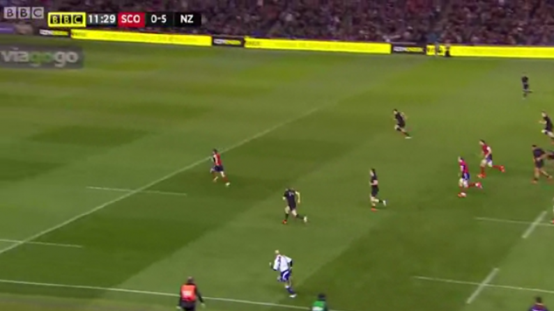 GIF: Richie McCaw Gift Allows Scotland To Take The Lead Against The All Blacks