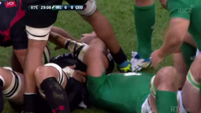 GIF: It's No Wonder Eoin Reddan Was Unhappy With This Boot To Dominic Ryan's Face