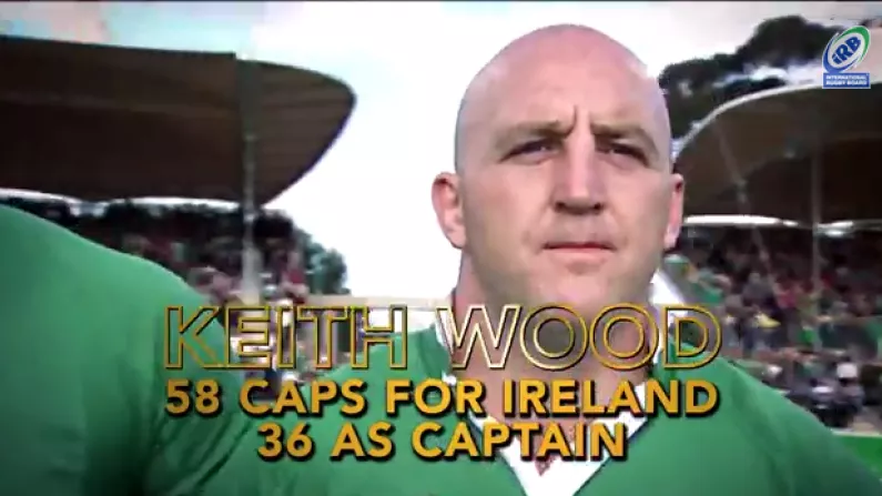 Video: Keith Wood Becomes The Seventh Irishman Inducted Into The IRB Hall Of Fame