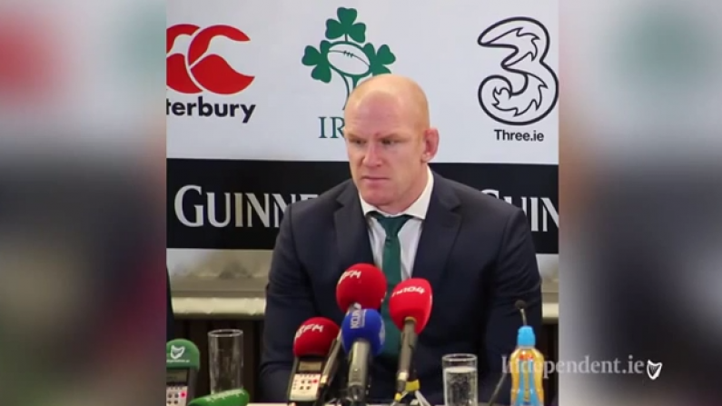 Video: Paul O'Connell Can Do Anything (Except Fill A Glass Of Water With His Mind)