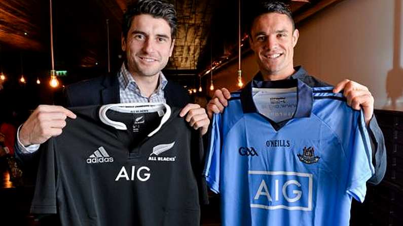 Dan Carter Looks Like He Could Fill Out A Dublin Jersey Nicely