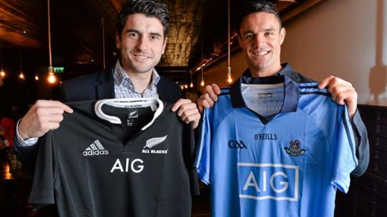 Dan Carter Looks Like He Could Fill Out A Dublin Jersey Nicely