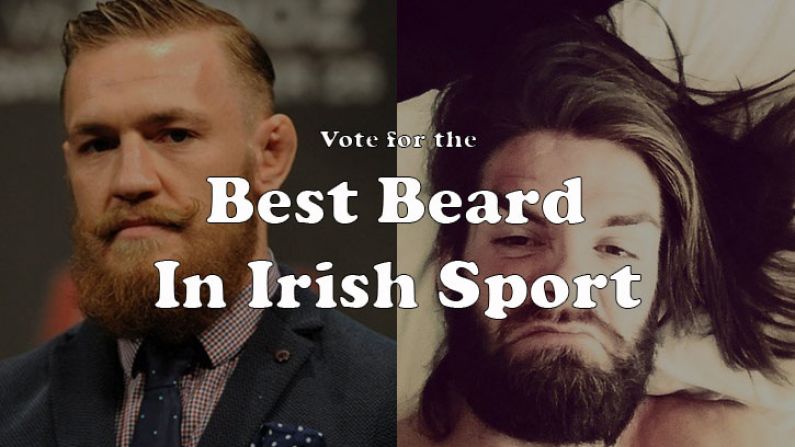 Poll: The Best Beard In Irish Sport Quarter-Finals