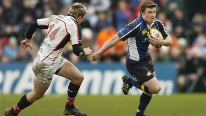 Video: Brian O'Driscoll Recreates That 8-Year-Old Moment Of Genius Against Ulster