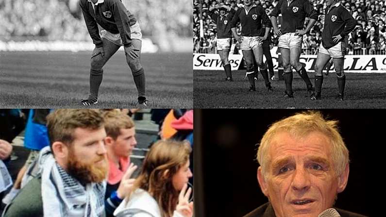 Gordon D'arcy And Five Other Irish Sporting Protesters