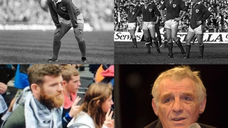 Gordon D'arcy And Five Other Irish Sporting Protesters