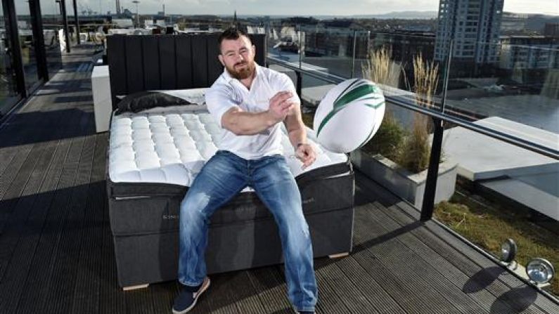 It Seems Cian Healy Had Quite A Good Time At The Victoria's Secret Fashion Show