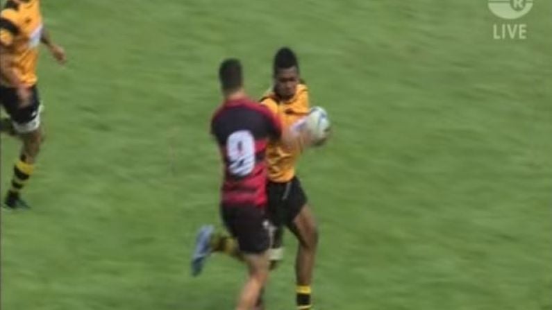 Watch This Massive Fend From The ITM Cup Player Of The Year Seta Tamanivalu