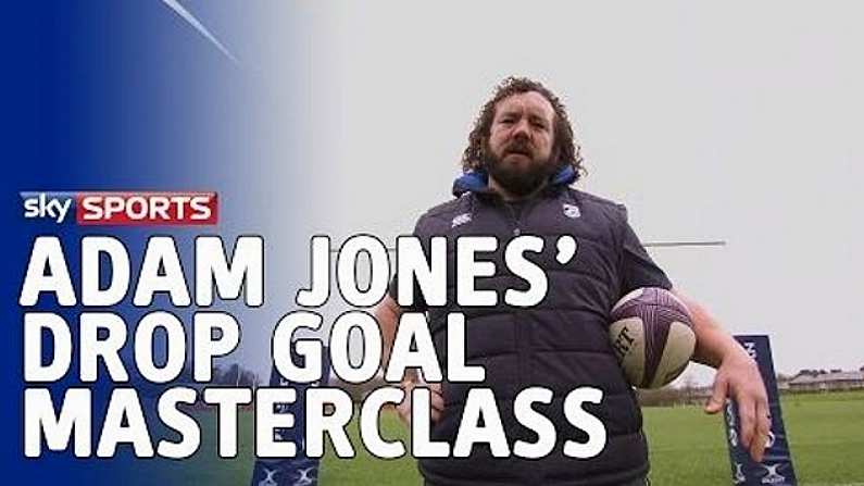 Video: All Hail Adam Jones And His Drop Goal Masterclass