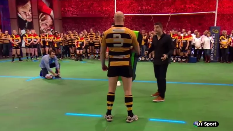 Video: Brian O'Driscoll Demonstrates How To Create A Linebreak