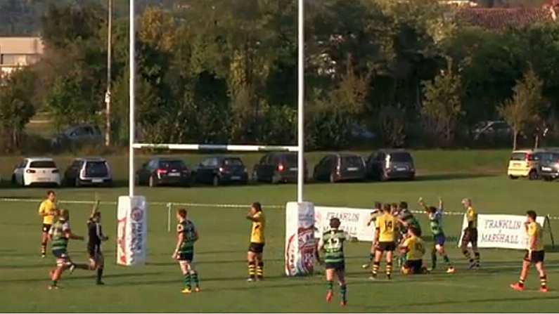 Ladies and Gentlemen, Presenting The Cheekiest Try Of The Year