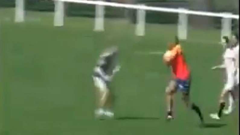 Video: Monster Hand Off Sends Defender Into Next Week