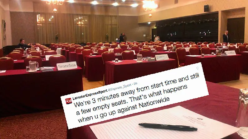 Sarcastic Live Tweeting Of A GAA Convention Now Exists And It's Glorious