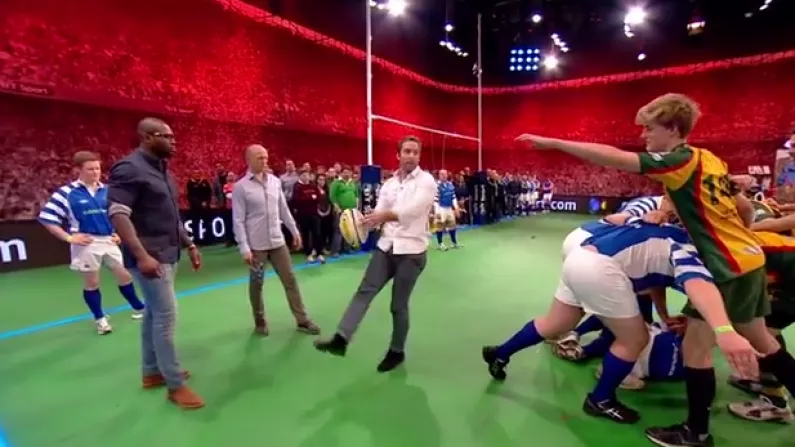 Video: Tomás O'Leary Gives A Rugby Tonight Masterclass In Box Kicking