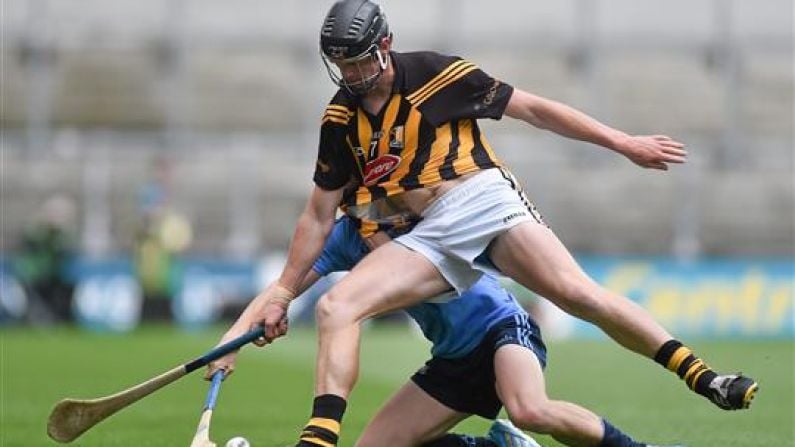 Kilkenny Hurler Being Chased By More Than One Aussie Rules Side