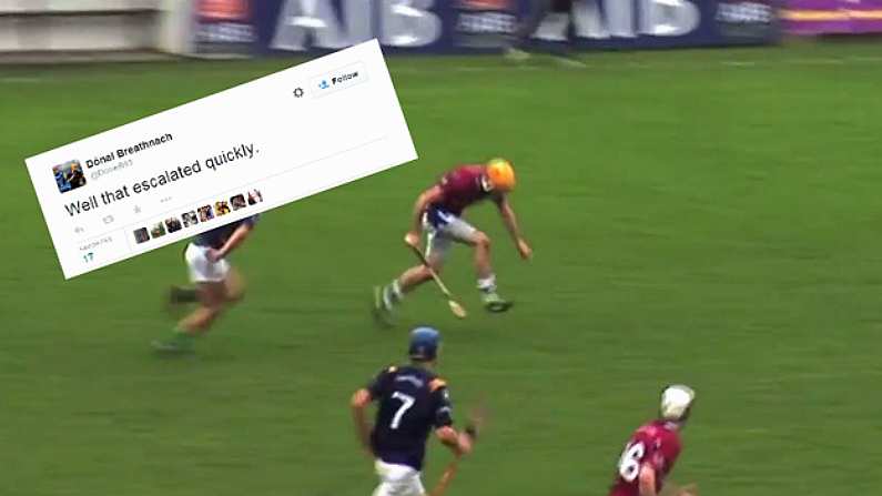 Video: A Supremely Deft Piece Of Hurling Improvisation From The Waterford U21 Championship