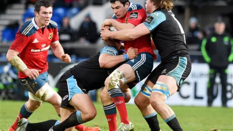 GIF: Jonny Gray Crosses To Compound A Poor Second Half Performance From Munster