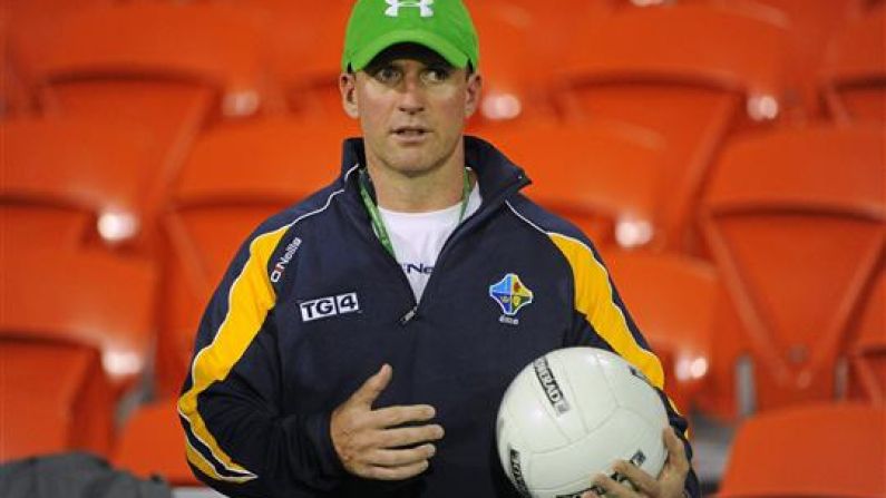 The Antrim Football Coach Says GAA Players Aren't Taking Enough Nights Out
