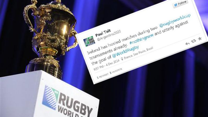 The International Twitter Reaction To Ireland's Bid For The 2023 Rugby World Cup
