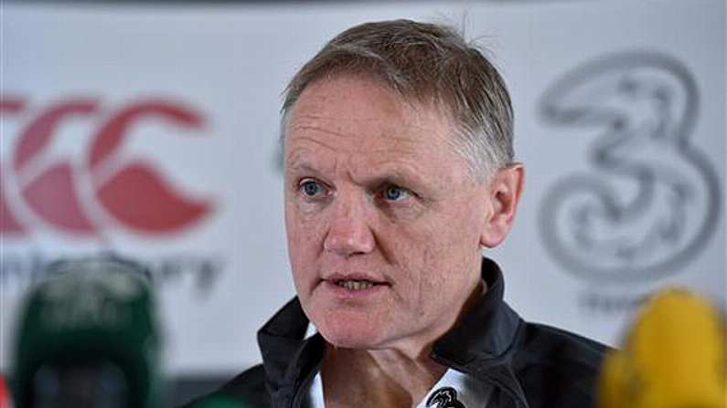 Joe Schmidt Plays Down Ireland's Chances As Wonderful Year Ends