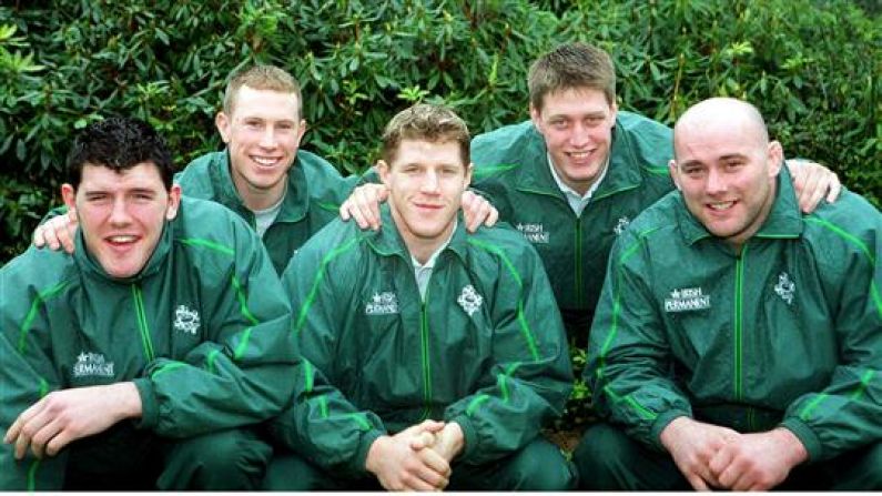 16 Pictures Of Irish Rugby Players On Their Debut