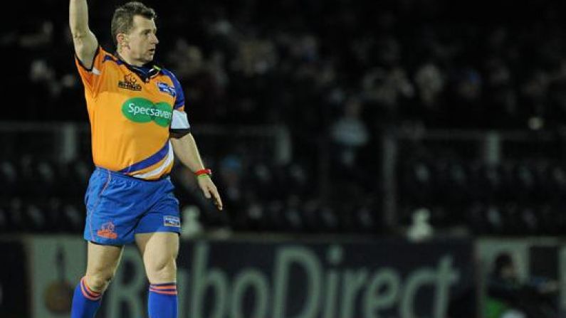 Welsh Police Are Investigating A Homophobic Tweet Sent To Nigel Owens On Saturday