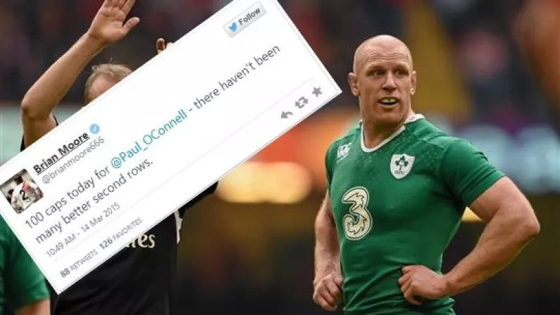 Tributes Roll In For Paul O'Connell On His 100th Cap