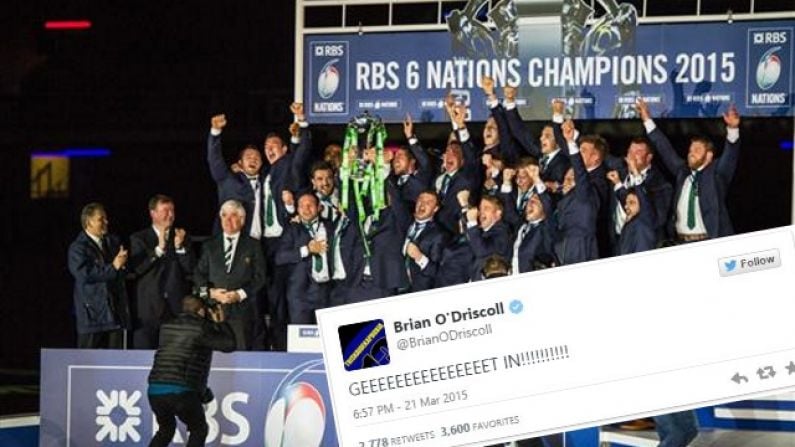 The Twitter Reaction To Ireland Winning The Six Nations Championship