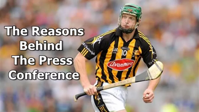 7 Possible Reasons Why Henry Shefflin Has Called Today's Press Conference