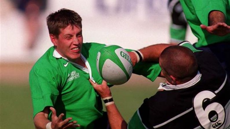 A 15 Photo Tribute To The Many Amusingly Determined Faces Of A Young Ronan O'Gara