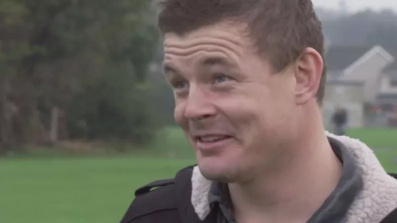 Video: Second Captains Honour Brian O'Driscoll With A Practical Piece Of Artwork
