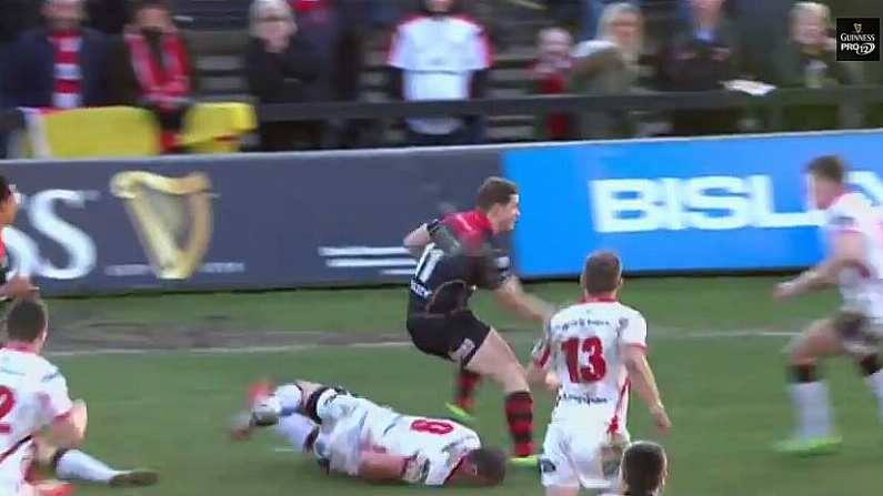 Video: 20-Year-Old Welsh Winger Destorys Ruan Pienaar With Nasty Hand-Off