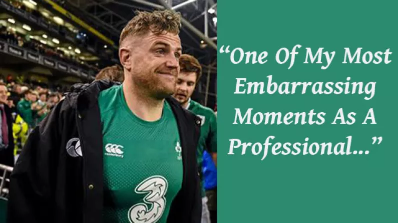 Jamie Heaslip Had One Very Low Point During His Return To Fitness